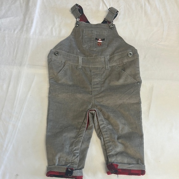 Tommy Bahama - LIKE NEW Gray Overalls with Adjustable Straps - Picture 1 of 4